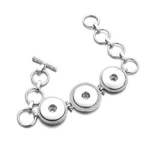 Snap Bracelet for Snap Jewelry  Holds 3 snaps